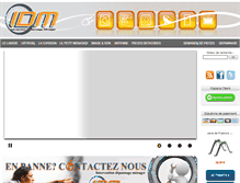 Tablet Screenshot of electromenager-manche.com